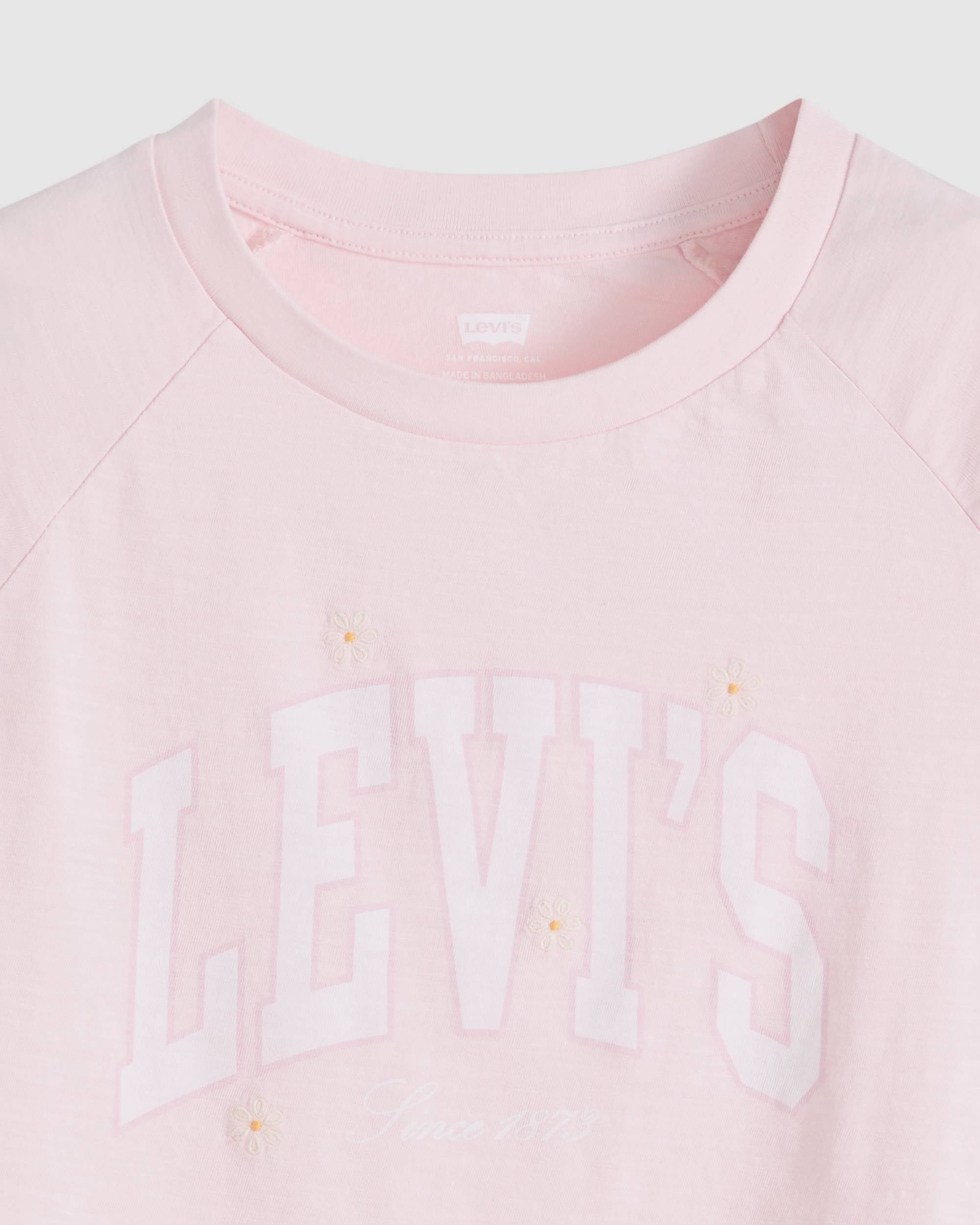 Camiseta Levis Mangas Cortas Estampado para Damas