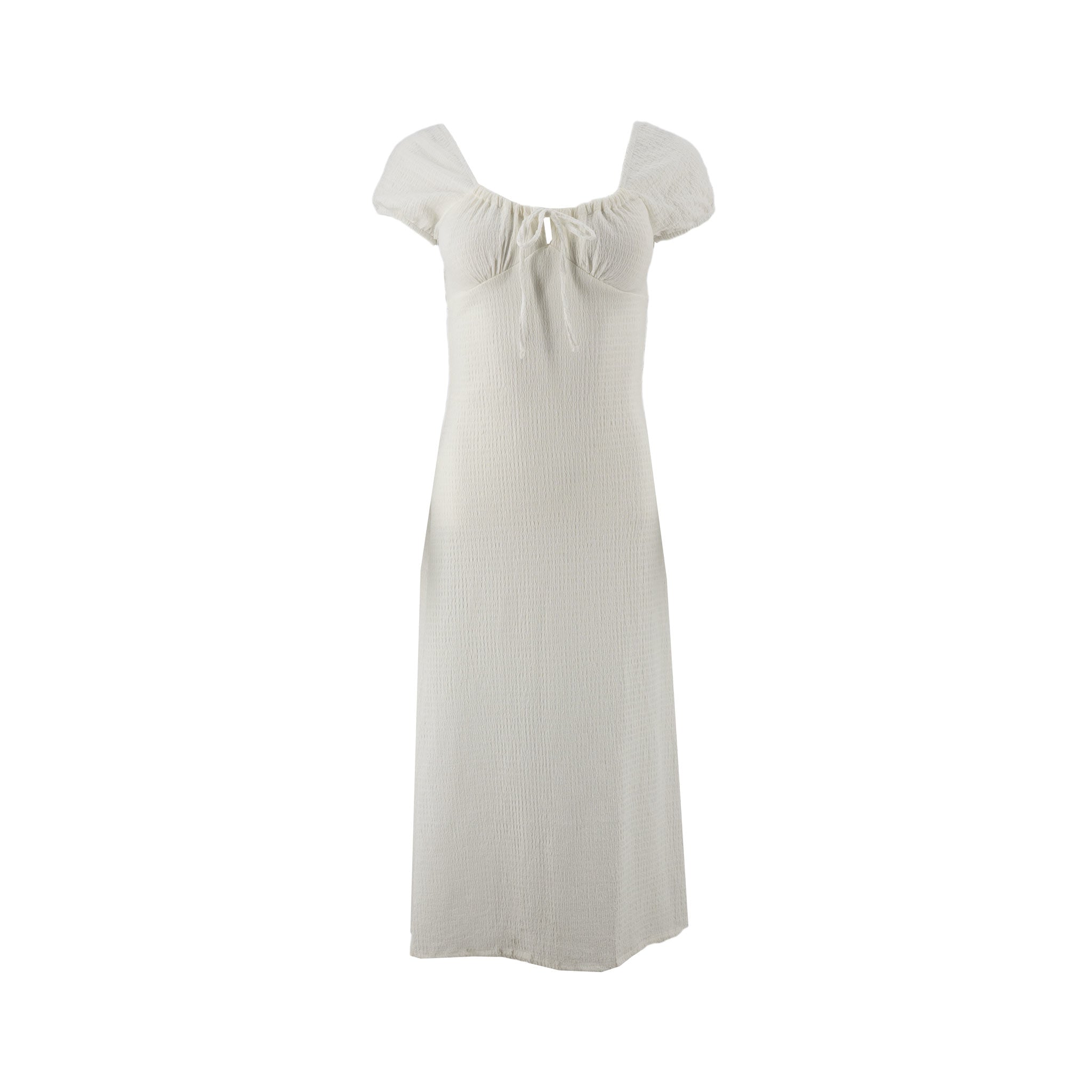 Vestido Madden Girl Mangas Cortas Liso para Damas