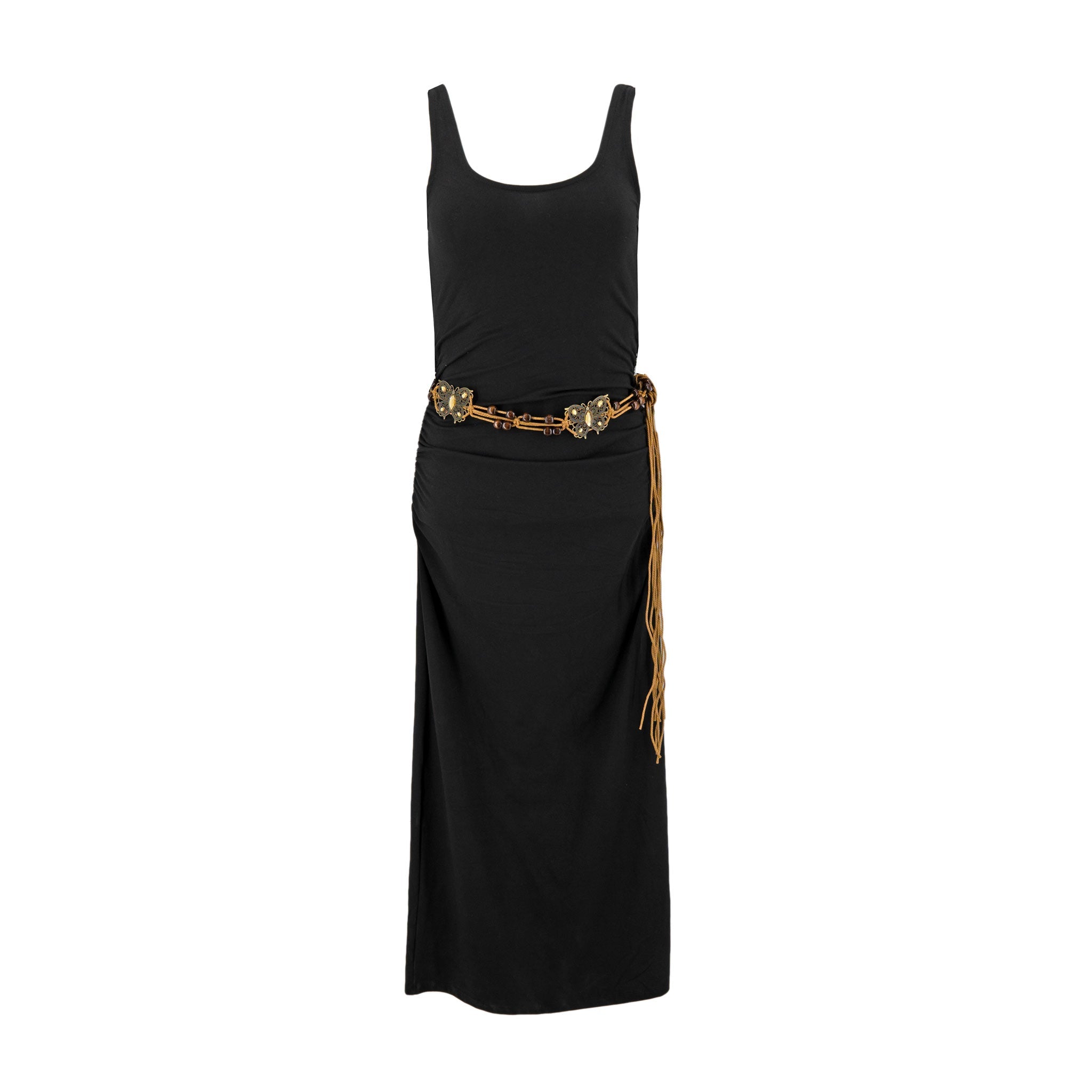 Vestido Madden Girl sin Mangas Liso para Damas