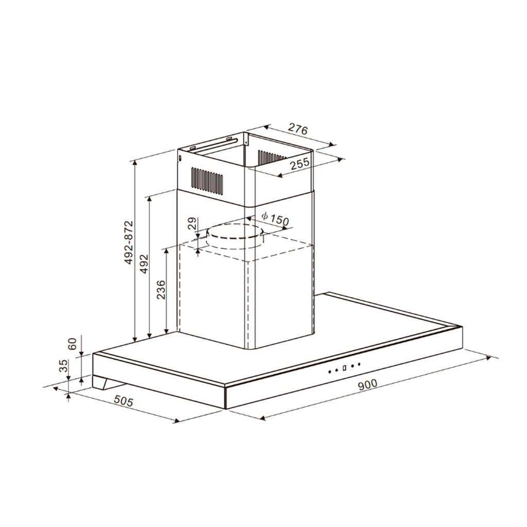 Extractor DRIJA PIRAMIDE 90