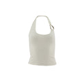 Blusa Madden Girl sin Mangas Liso Ruche para Damas
