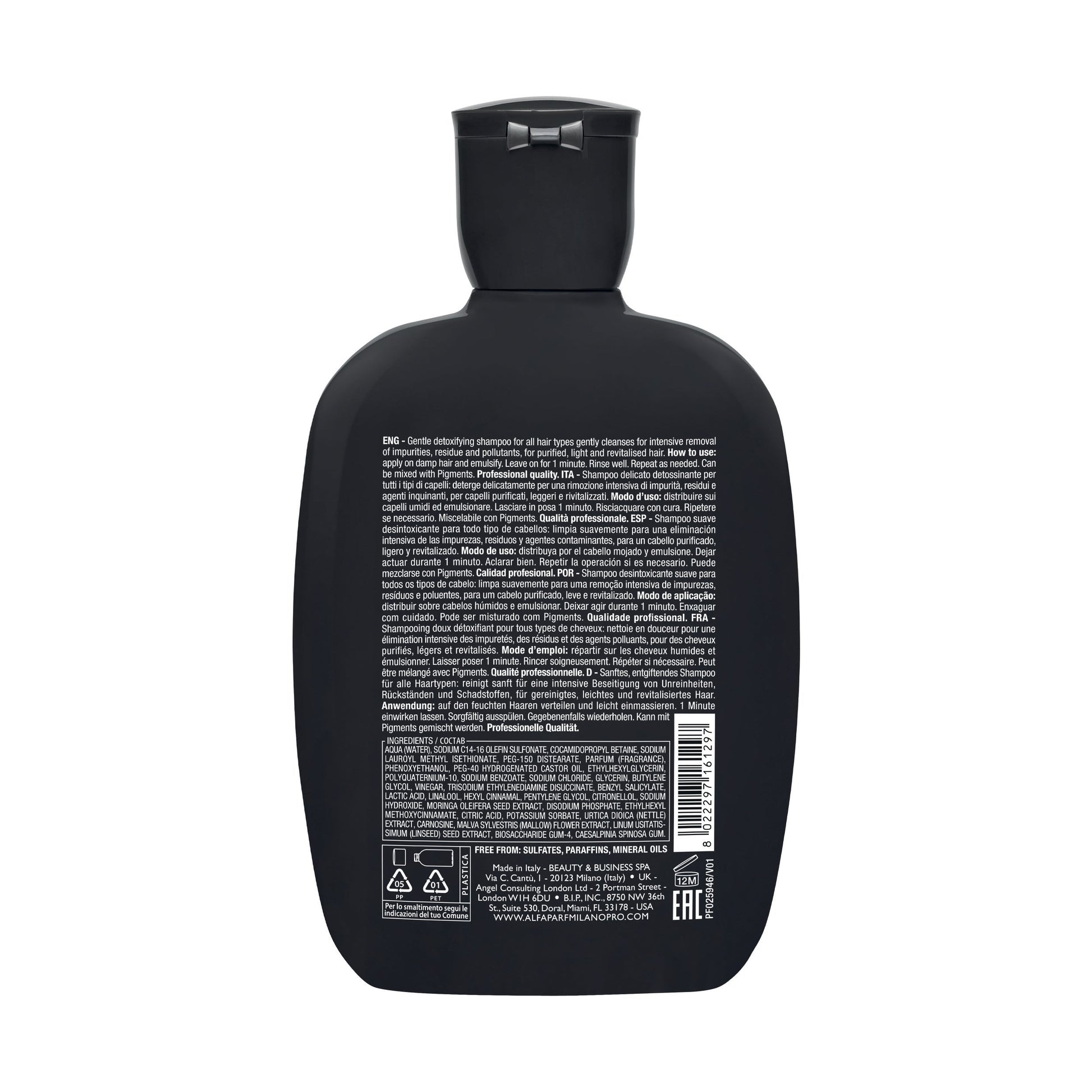 SHAMPOO ALFAPARF DETOX LOW 250ML