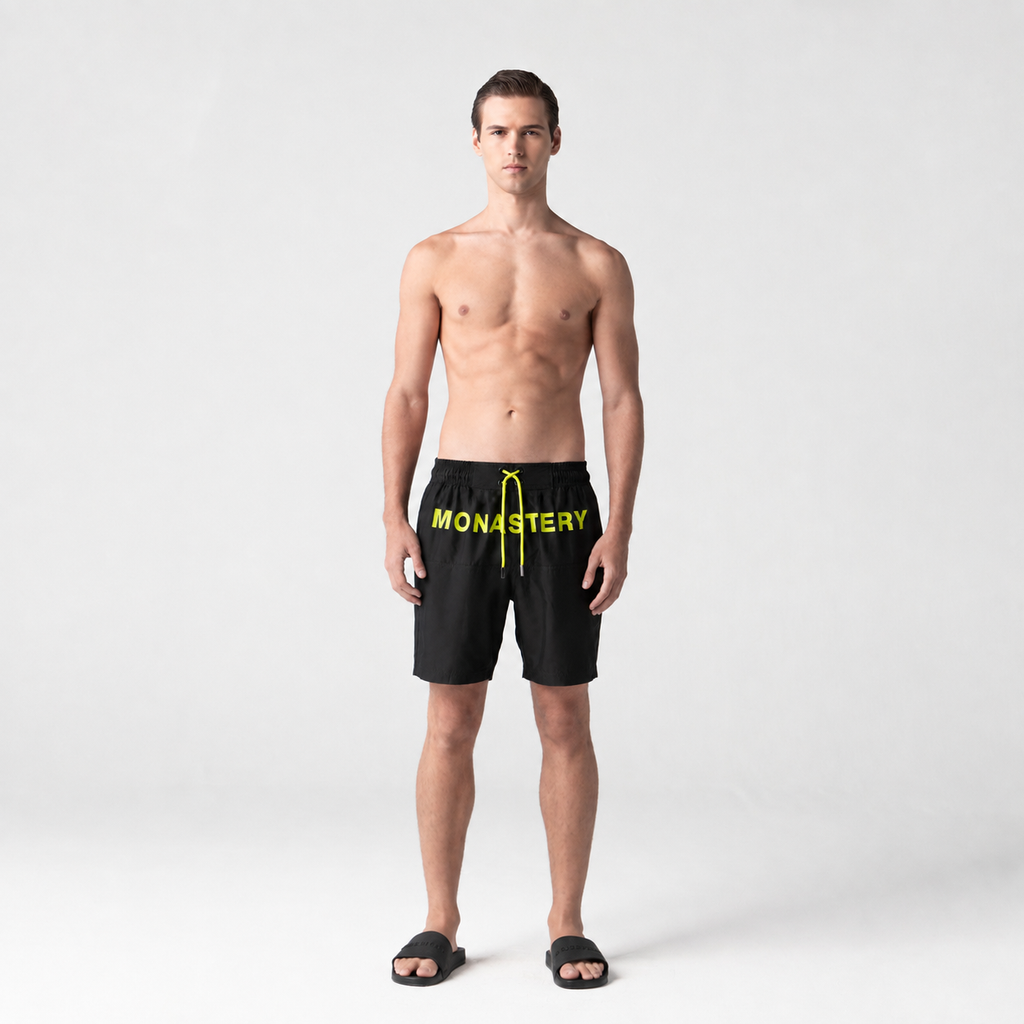 ALTICEA SWIM SHORT MEN BLACK - Kliquea