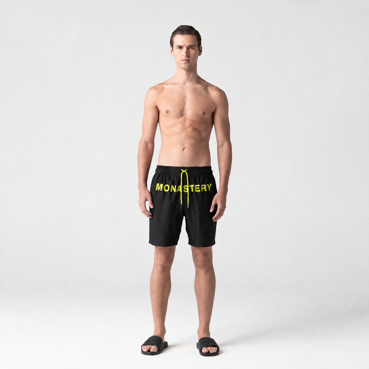 ALTICEA SWIM SHORT MEN BLACK - Kliquea