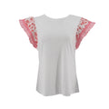 Blusa Absolutely Famous Mangas Cortas Estampado para Damas
