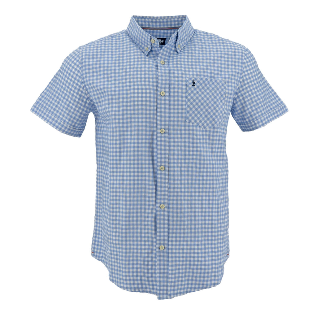 Camisa 1492 Mangas Cortas Cuadros P/ Niños by 1492