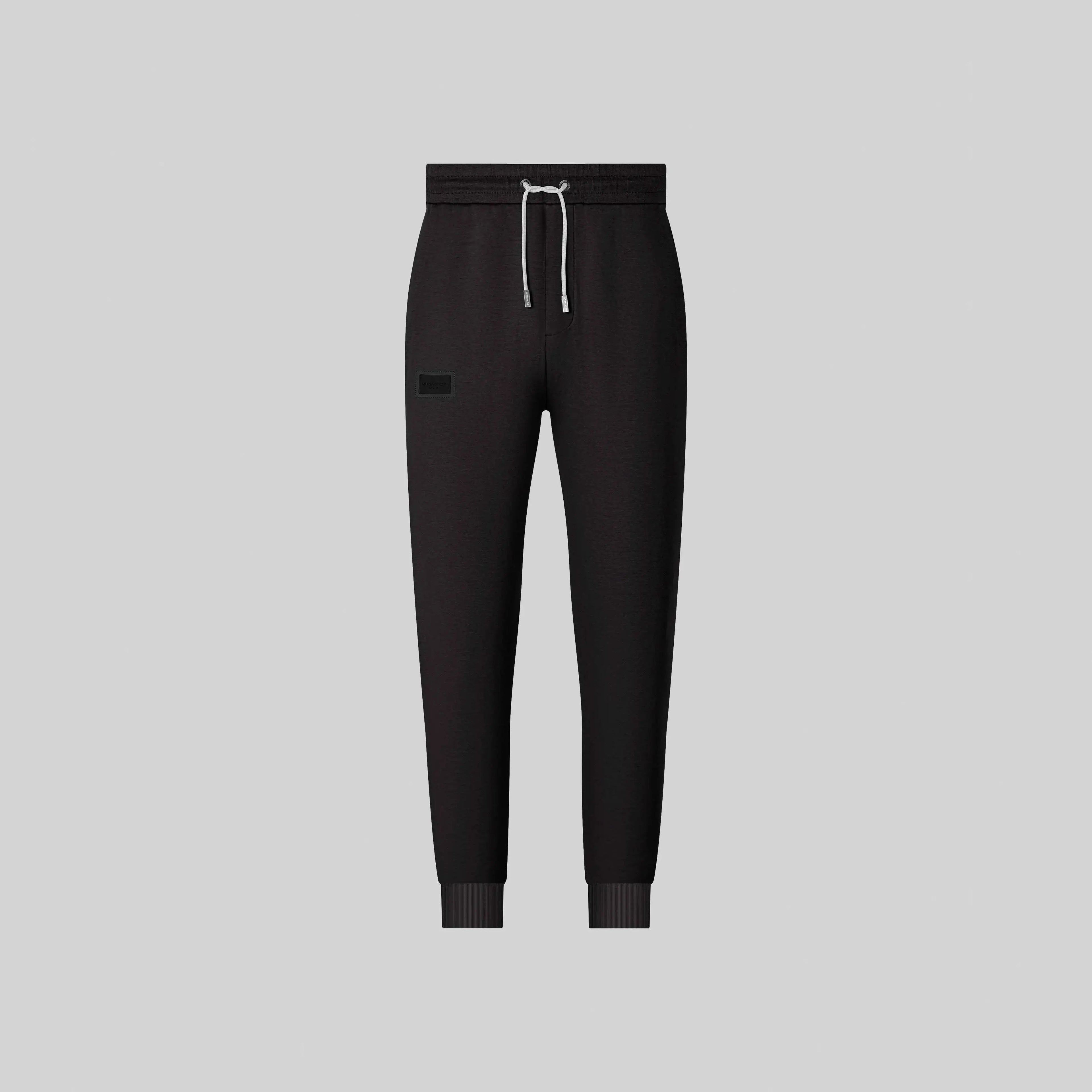 ANCYRUS BLACK SPORT TROUSERS - Monastery