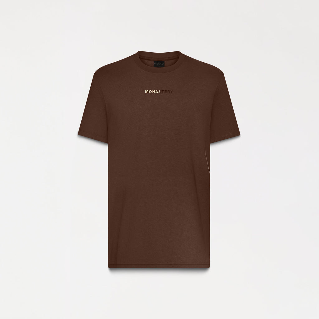 ANKKER T-SHIRT MEN BROWN - Kliquea