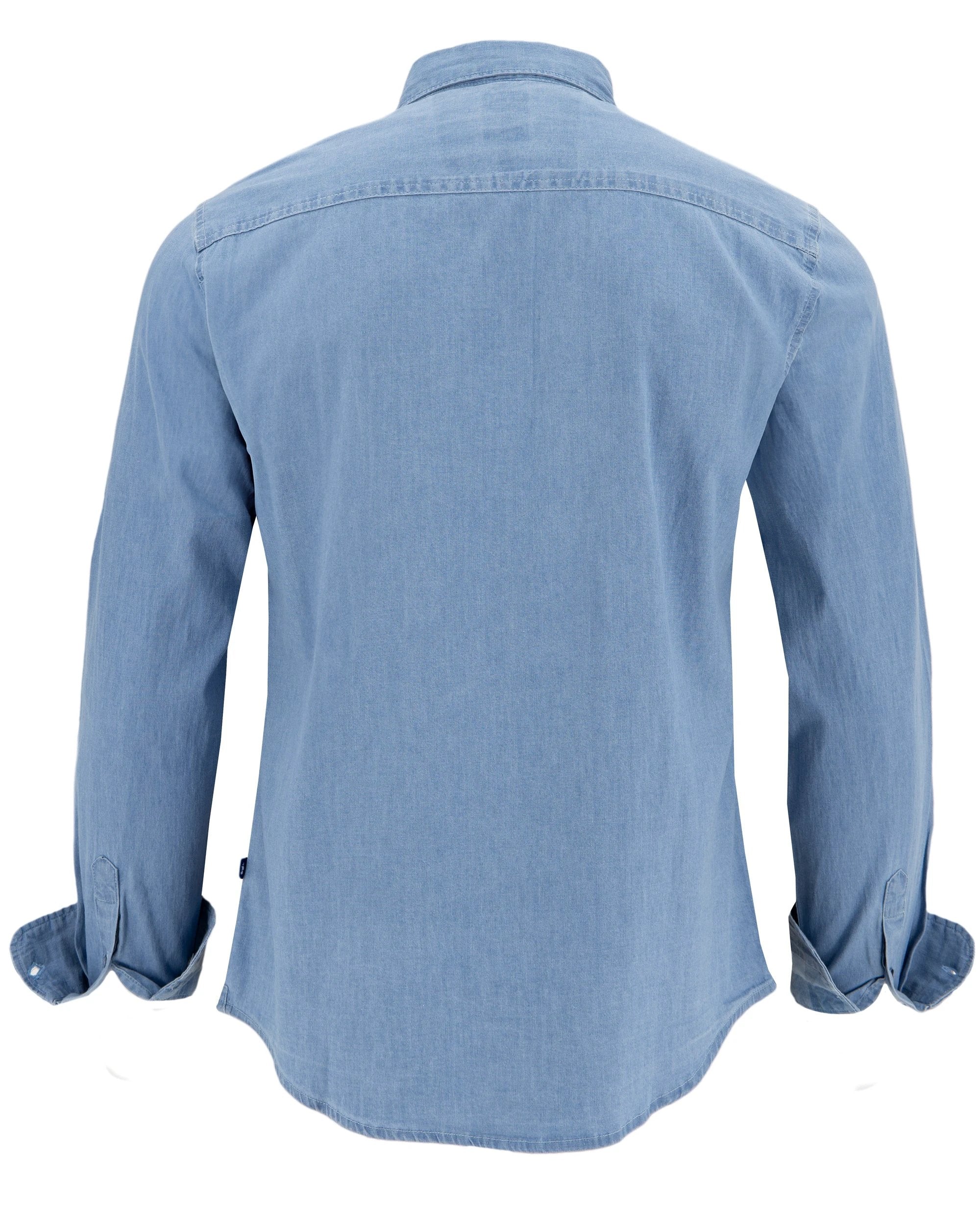 Camisa 1492 Mangas Largas Lisa P/ Caballeros by 1492