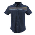 Camisa 1492 Mangas Cortas Rayas P/ Caballeros by 1492