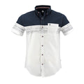 Camisa 1492 Mangas Cortas Combinada P/ Caballeros by 1492