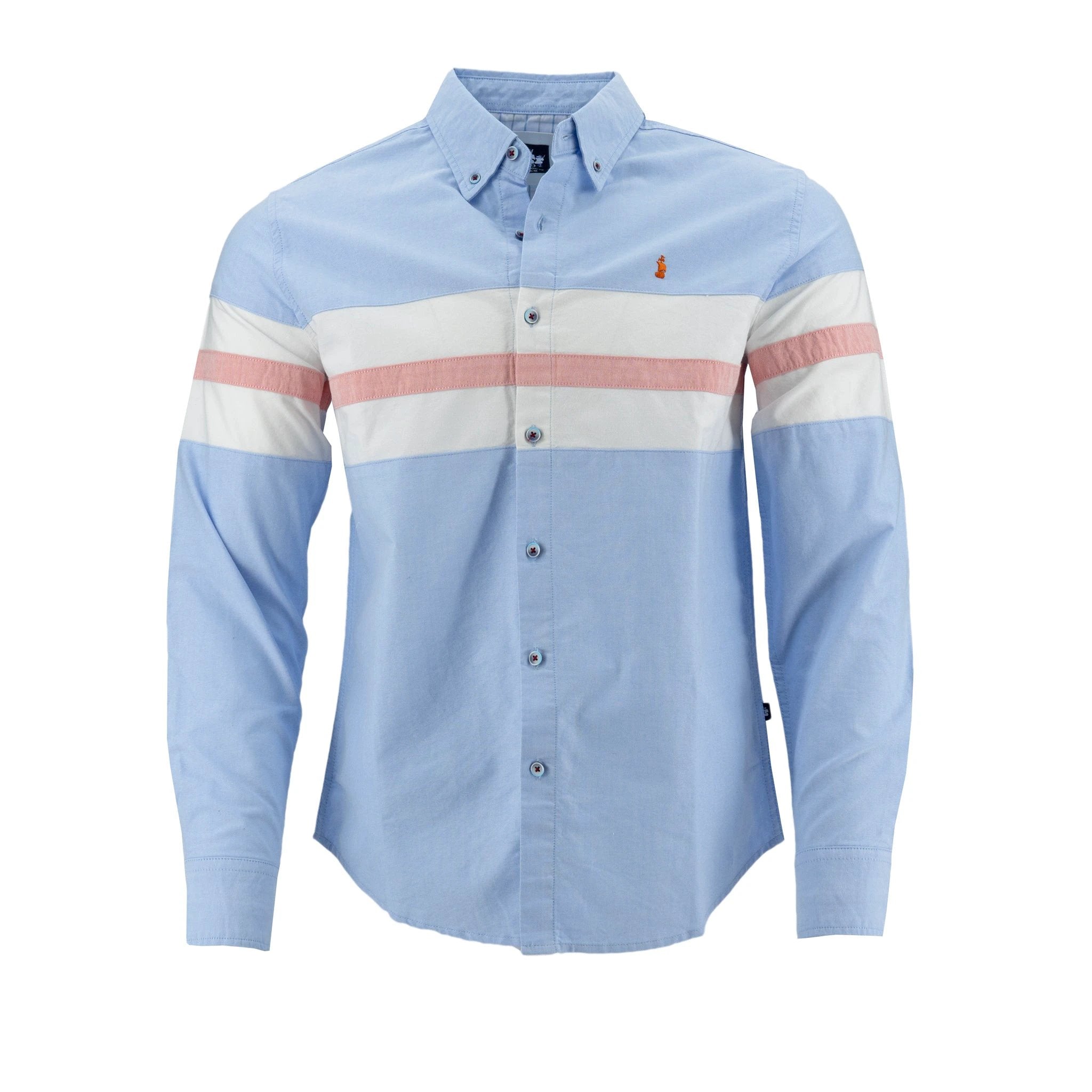 Camisa 1492 Mangas Largas Rayas P/ Caballeros by 1492