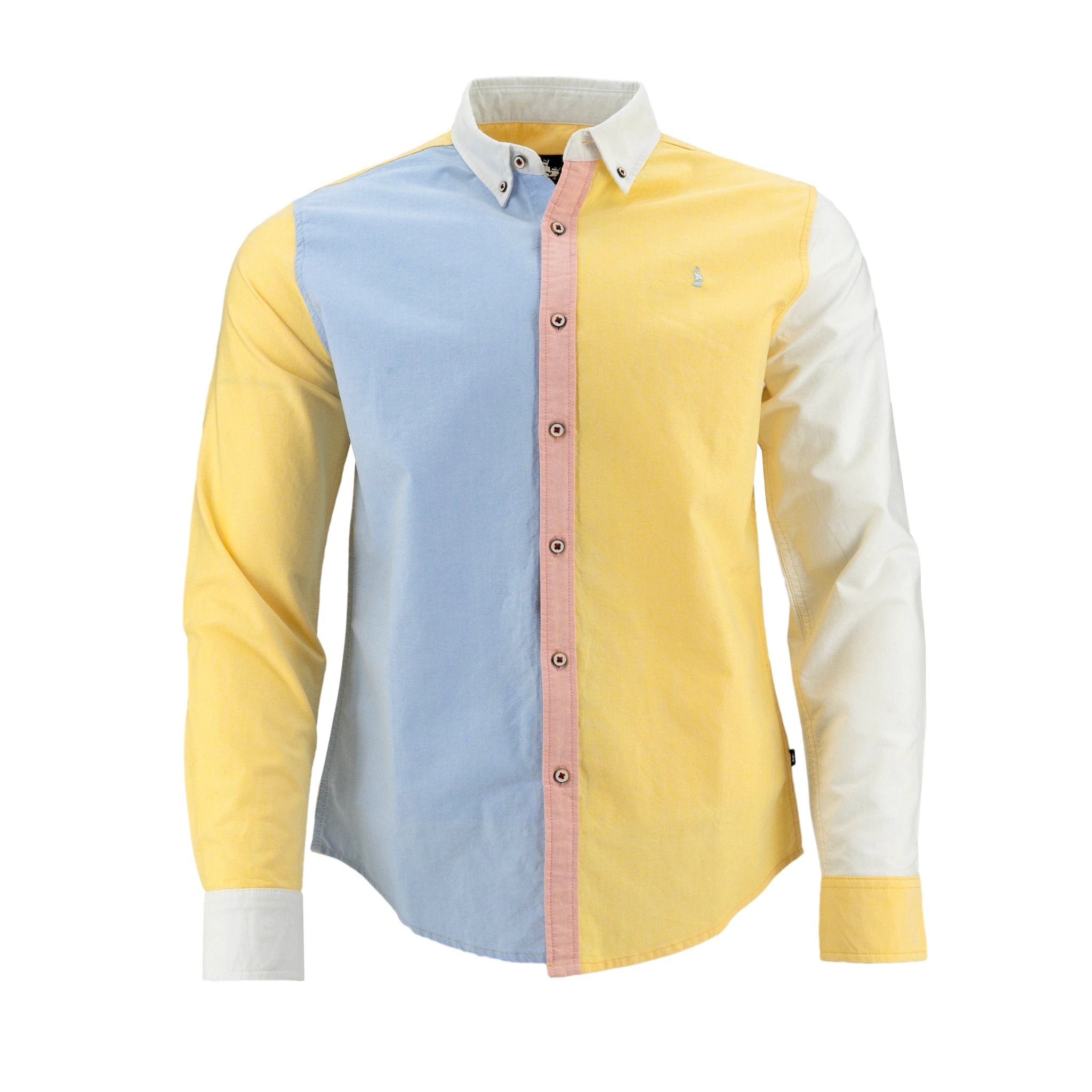 Camisa 1492 Mangas Largas Combinada P/ Caballeros by 1492