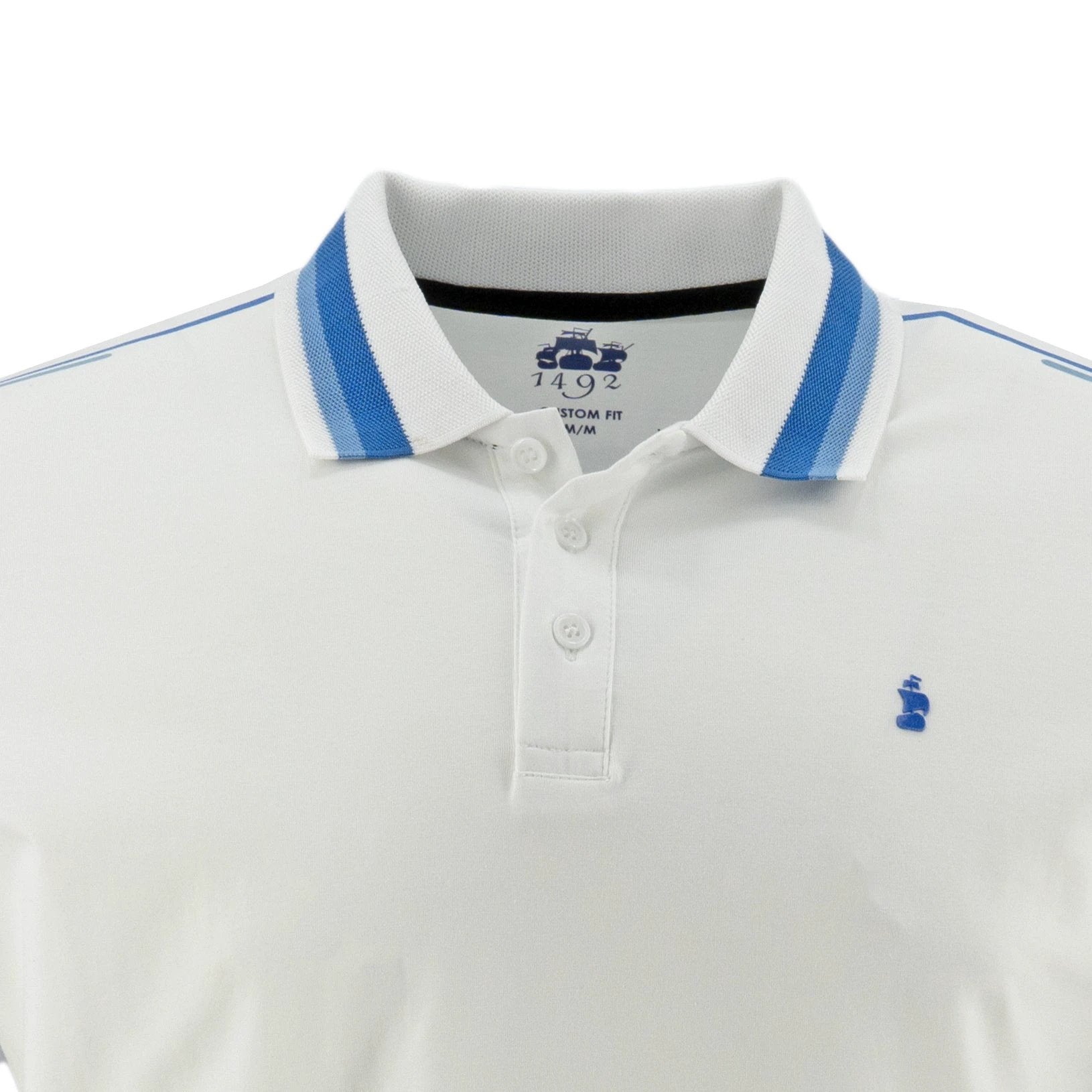 Poloshirt 1492 Mangas Cortas Liso Para Caballeros by 1492