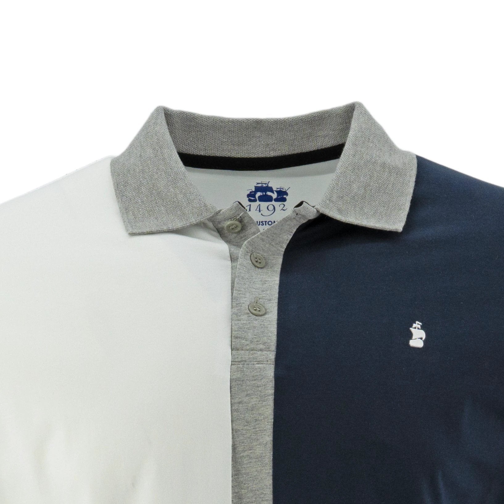Poloshirt 1492 Mangas Cortas Combinado Para Caballeros by 1492