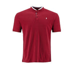 Poloshirt 1492 Mangas Cortas Liso Cuello Chino Para Caballeros by 1492
