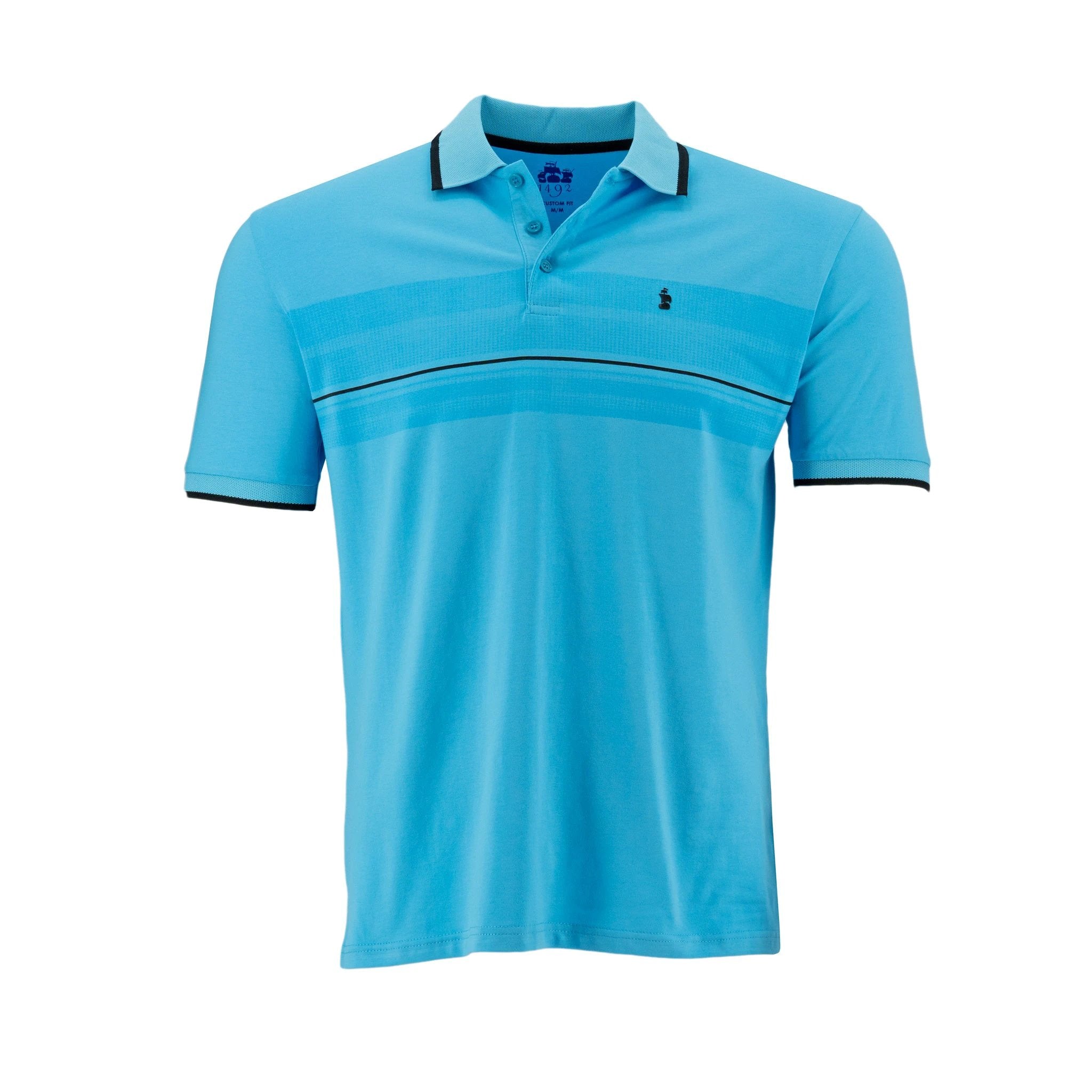 Poloshirt 1492 Mangas Cortas Rayas Para Caballeros by 1492