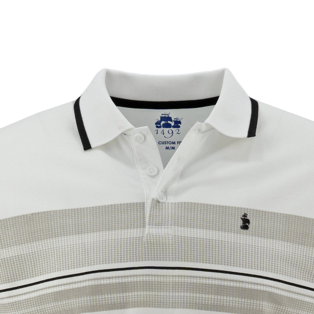 Poloshirt 1492 Mangas Cortas Rayas Para Caballeros by 1492