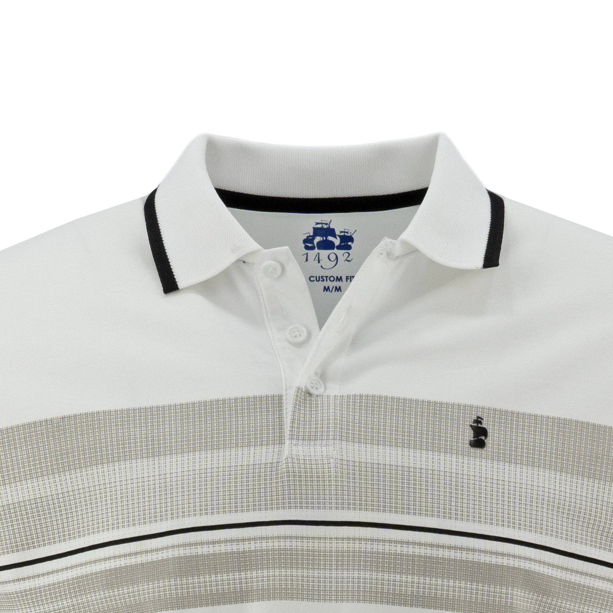 Poloshirt 1492 Mangas Cortas Rayas Para Caballeros by 1492
