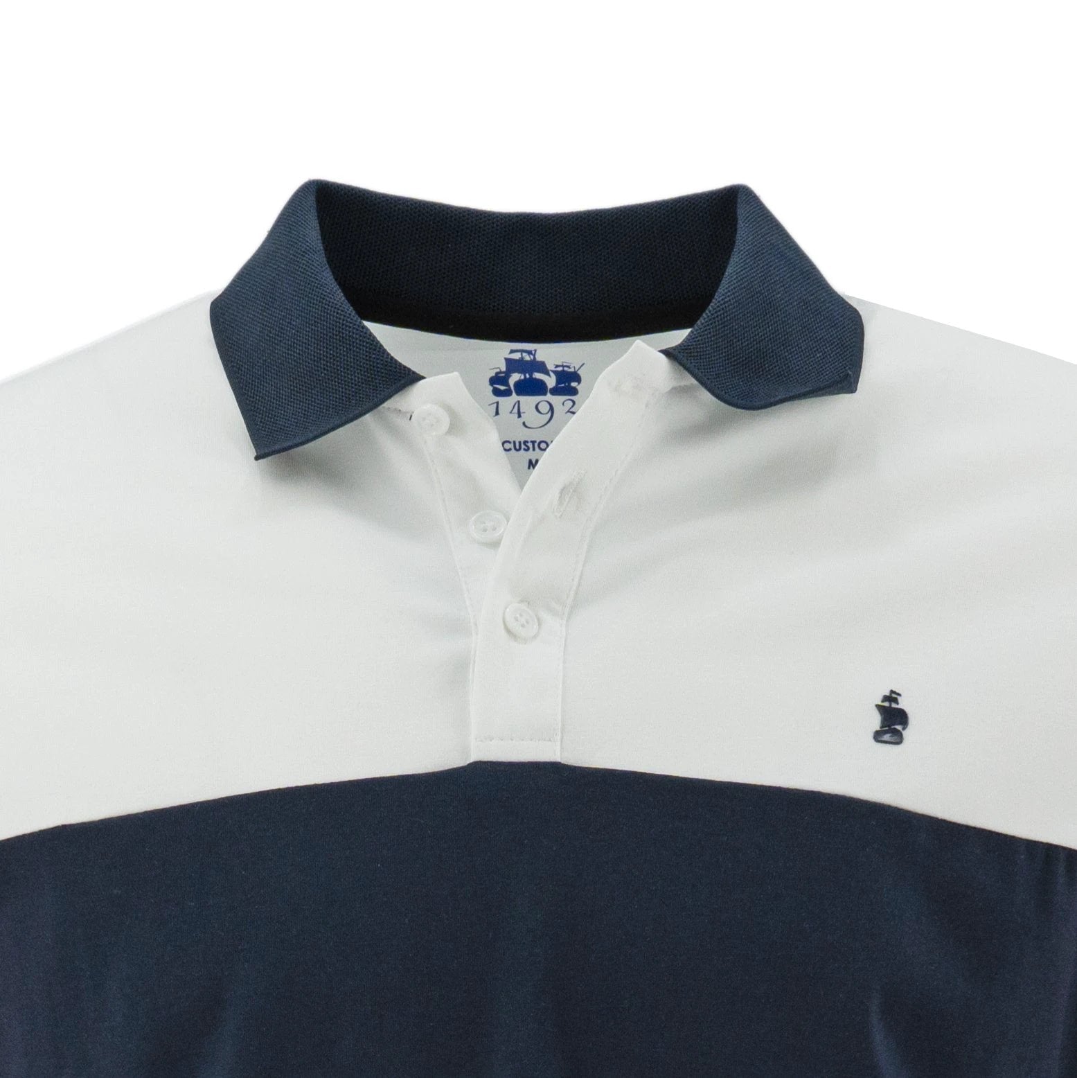 Poloshirt 1492 Mangas Cortas Combinado Para Caballeros by 1492