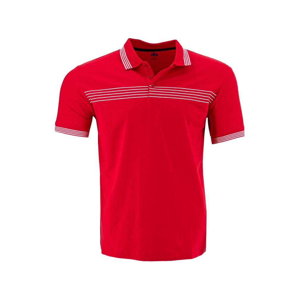 Poloshirt 1492 de Rayas Mangas Cortas para Caballeros