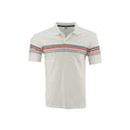 Poloshirt 1492 de Rayas de Mangas Cortas para Caballeros