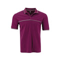 Poloshirt 1492 de Rayas con Mangas Cortas para Caballeros