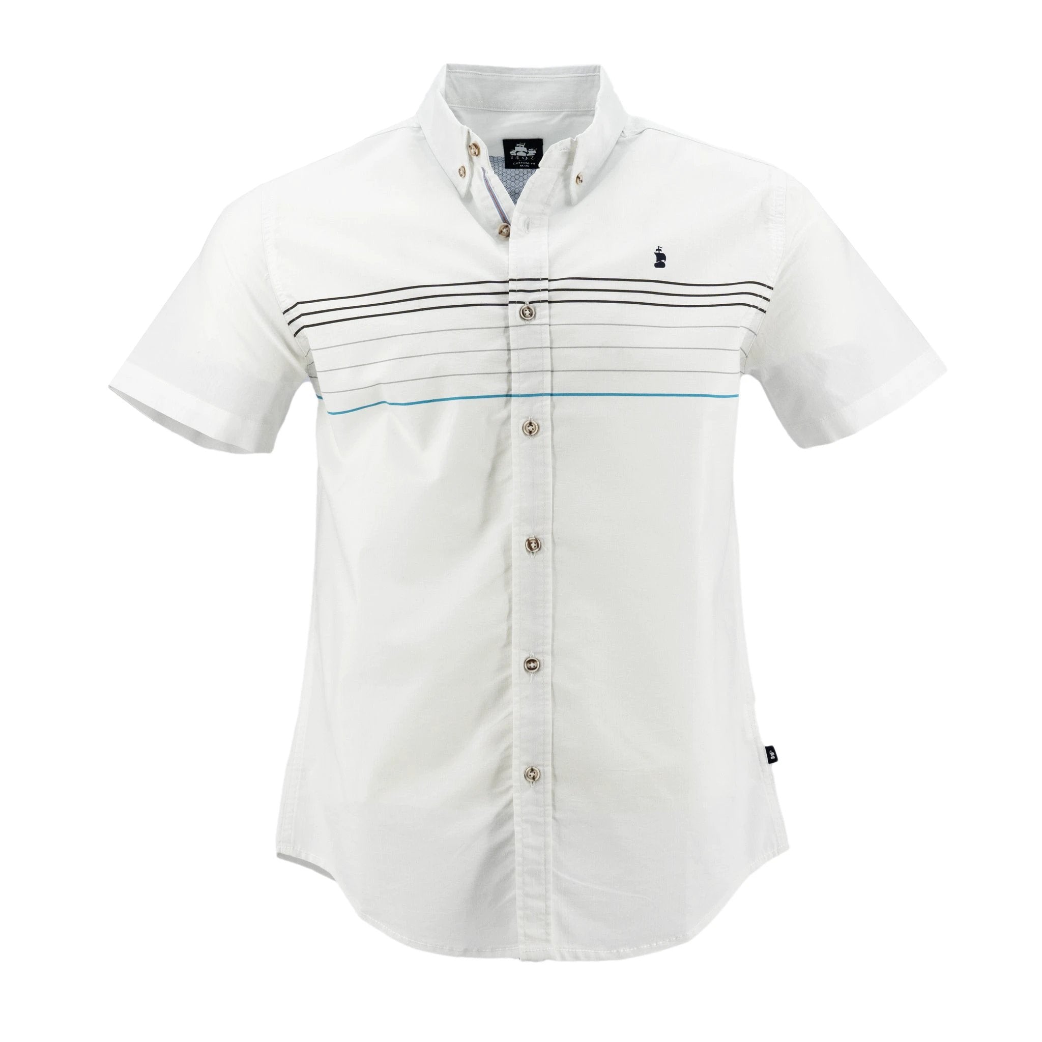 Camisa 1492 Mangas Cortas Rayas P/ Caballeros by 1492