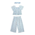 Conjunto Tiny Tots Mangas Cortas Estampado 3 Piezas Para Niñas by Tiny Tots