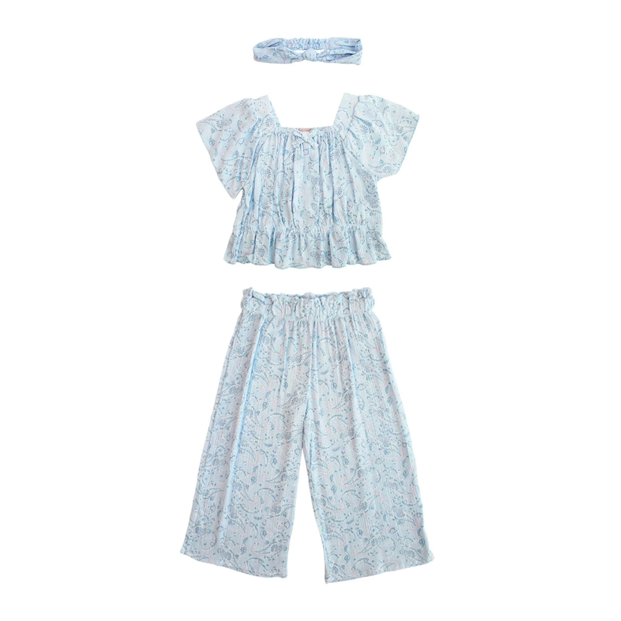 Conjunto Tiny Tots Mangas Cortas Estampado 3 Piezas Para Niñas by Tiny Tots