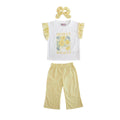 Conjunto Tiny Tots Mangas Cortas Estampado 3 Piezas Para Niñas by Tiny Tots