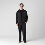 Overshirt men, color/material negro, marca Monastery – vista 3