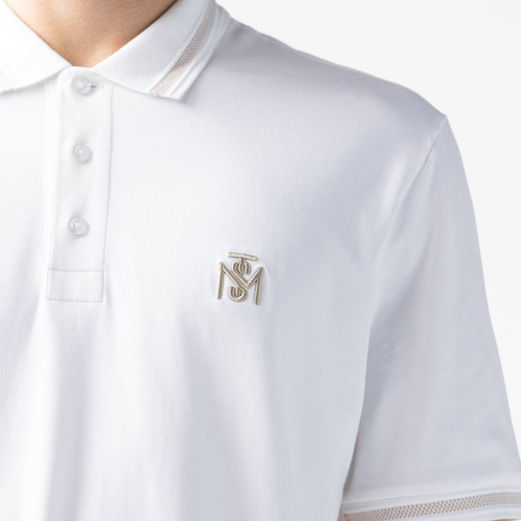 ASTROVIX POLO MEN WHITE