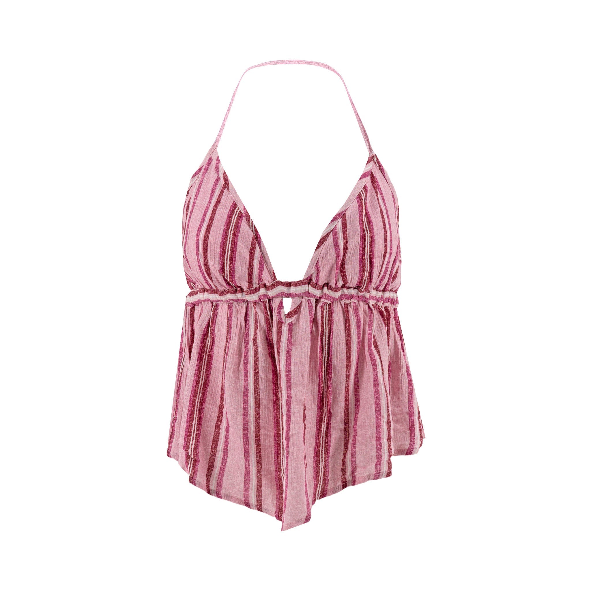Blusa Madden Girl Halter Rayas para Damas