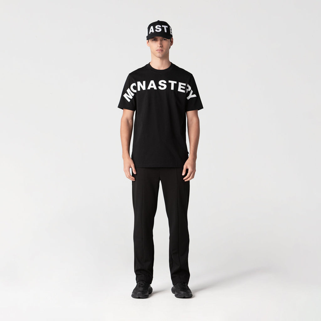 T-shirt men, color/material negro, marca Monastery – vista 1