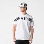 T-shirt men, color/material blanco, marca Monastery – vista 2