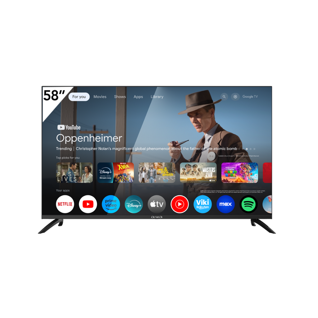 Televisor Aiwa M/AW58B2Q 58" QLED Google HD