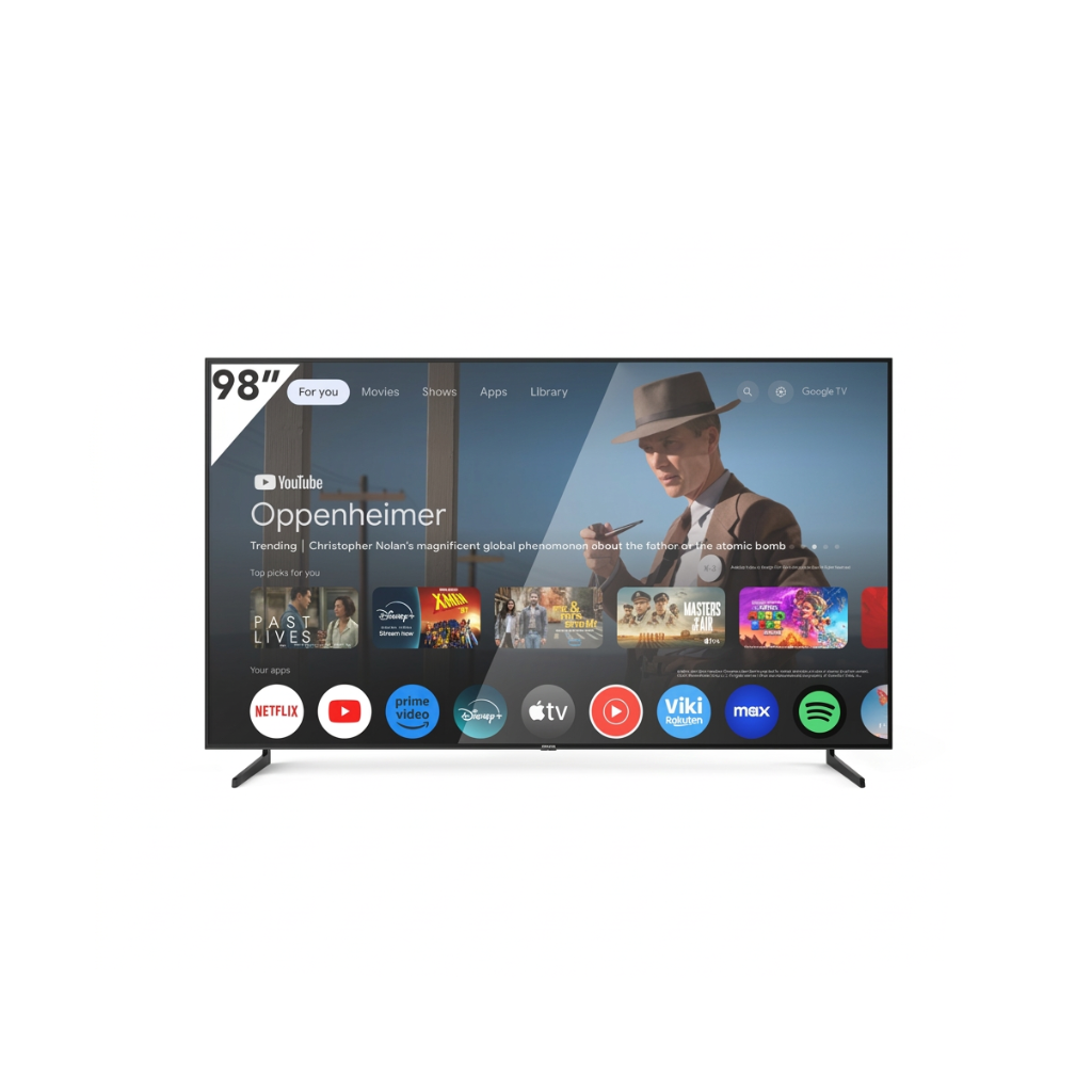 Televisor Aiwa M/AW98B2Q 98" QLED Google