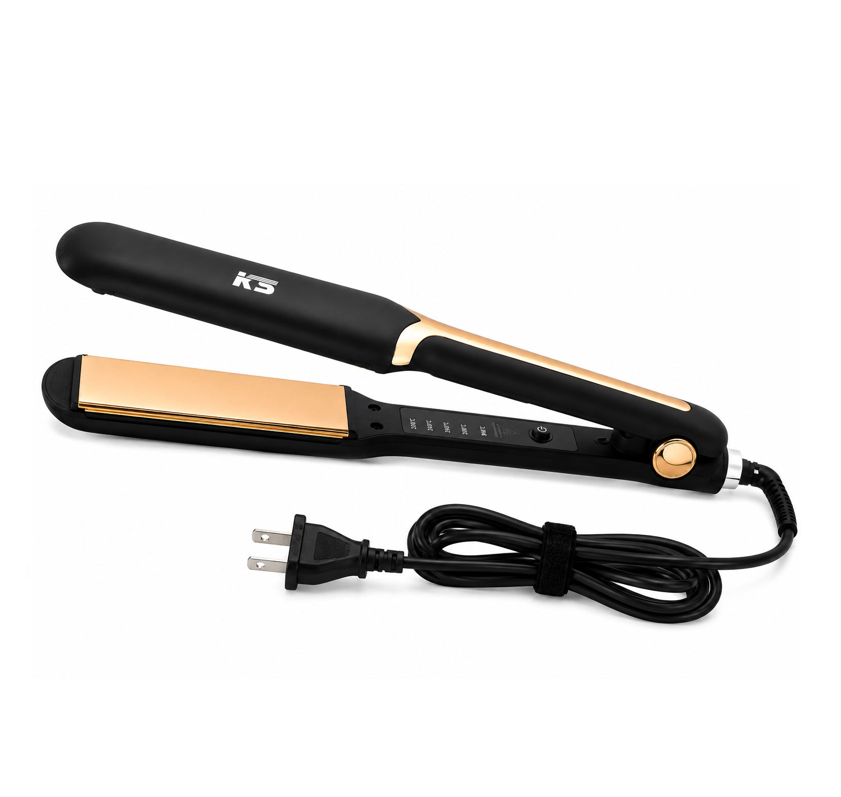 Plancha Alisadora Profesional KS Con Placas De Cerámica (KS-7669)