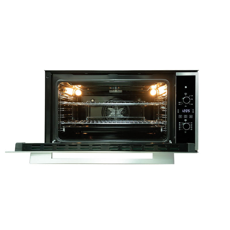 Horno Eléctrico DRIJA Vidrio Templado Acero Inoxidable Negro AMERICA 90 - AIR ELÉCTRICO
