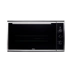 Horno a Gas Gas DRIJA Vidrio Templado Acero Inoxidable Negro AMERICA 90 GAS