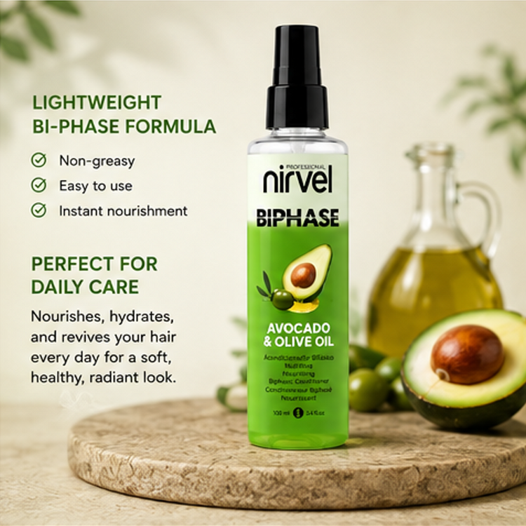 NIRVEL BIPHASE AVOCADO / OLIVE OIL