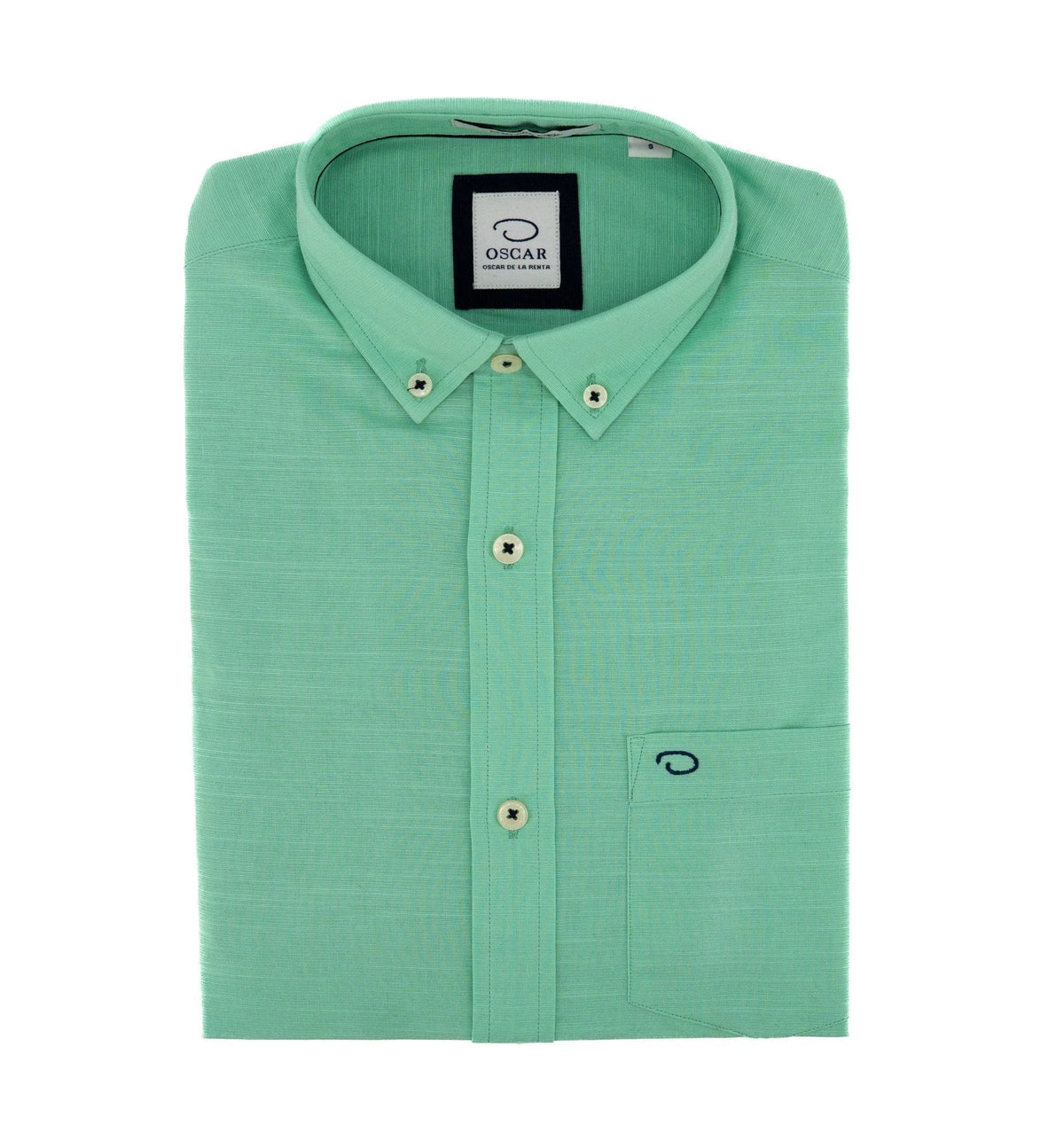 Camisa Oscar De La Renta Mangas Largas Lisa P/ Caballeros B2202WVN901-GRN by Oscar De La Renta