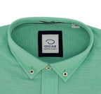 Camisa Oscar De La Renta Mangas Largas Lisa P/ Caballeros B2202WVN901-GRN by Oscar De La Renta