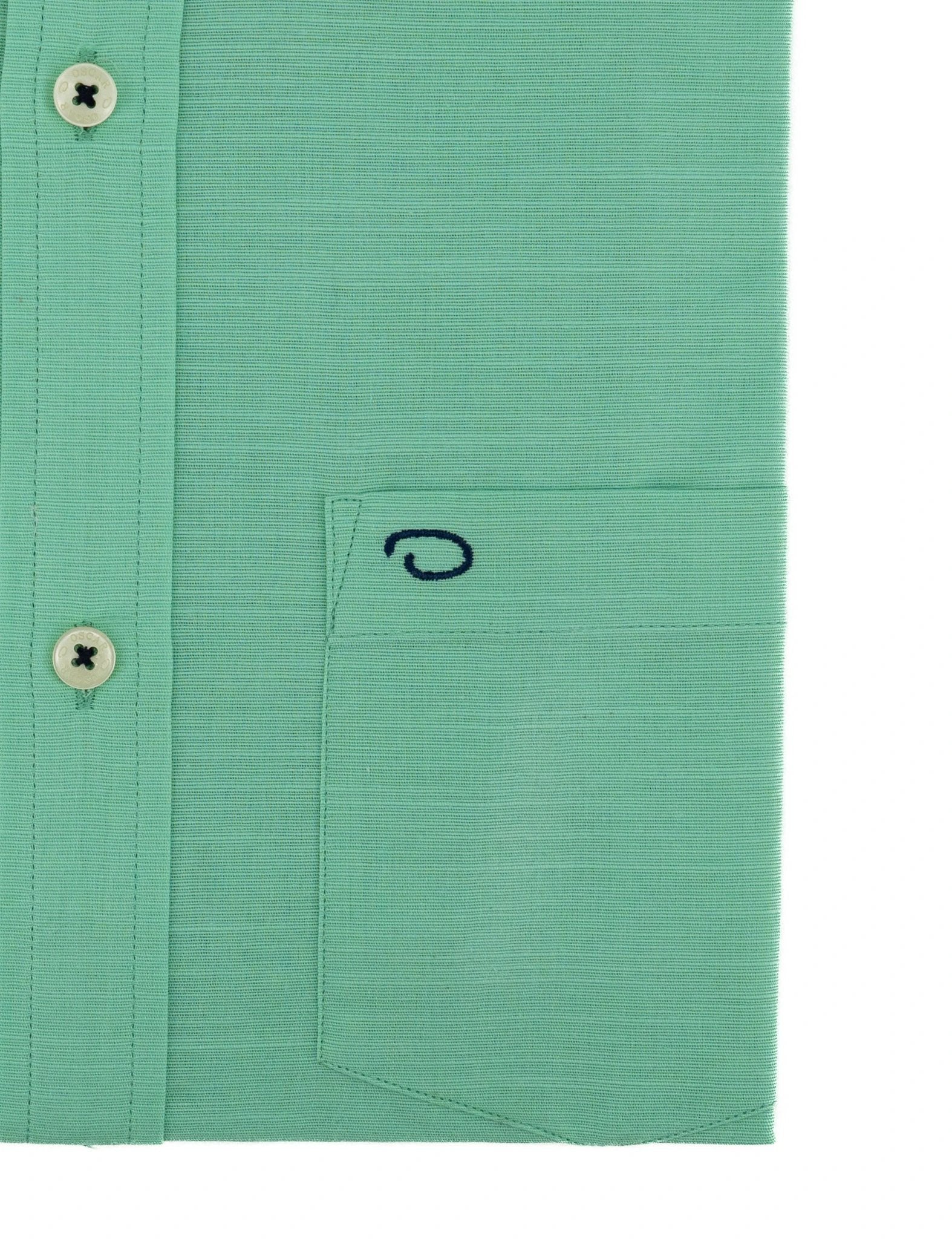 Camisa Oscar De La Renta Mangas Largas Lisa P/ Caballeros B2202WVN901-GRN by Oscar De La Renta