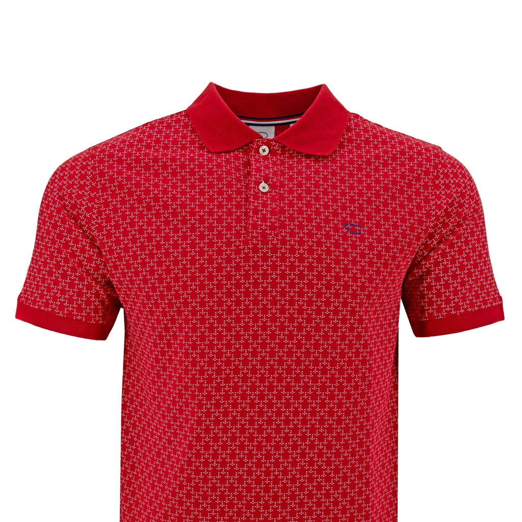 Poloshirt Oscar De La Renta Mangas Cortas Estampado Para Caballeros by Oscar De La Renta