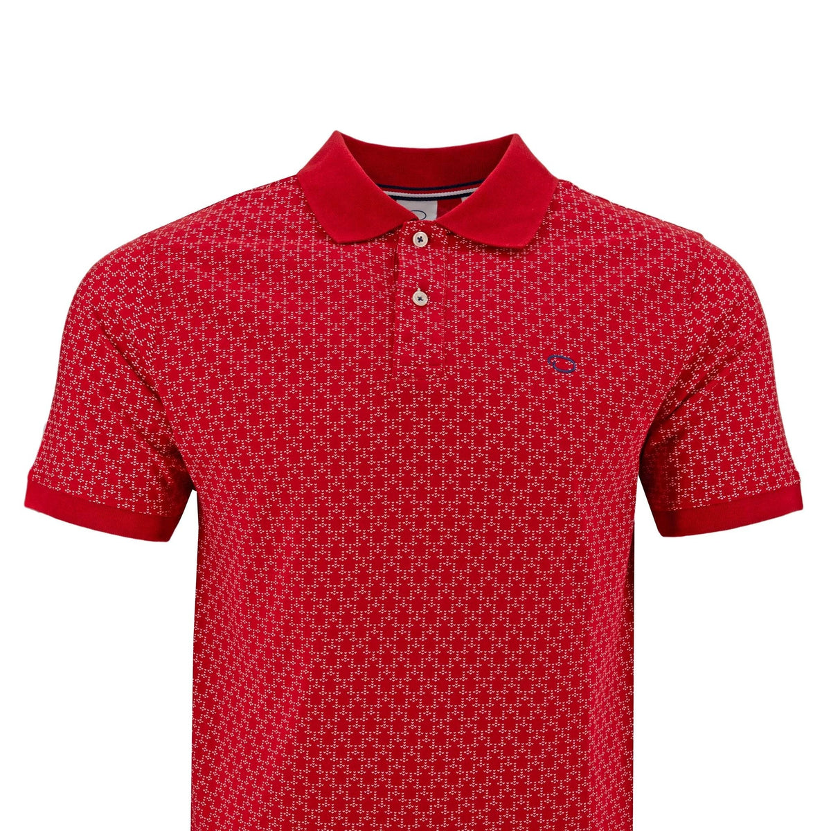Poloshirt Oscar De La Renta Mangas Cortas Estampado Para Caballeros by Oscar De La Renta