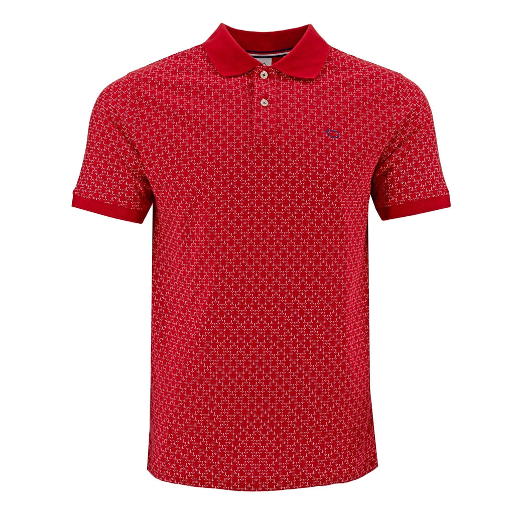 Poloshirt Oscar De La Renta Mangas Cortas Estampado Para Caballeros by Oscar De La Renta