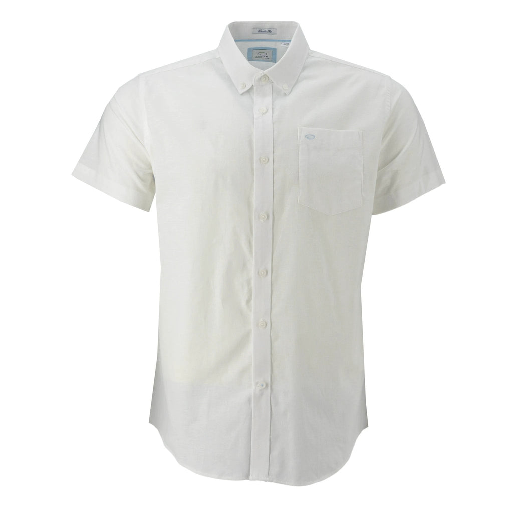 Camisa Oscar De La Renta Mangas Cortas Lisa Para Caballeros by Oscar De La Renta