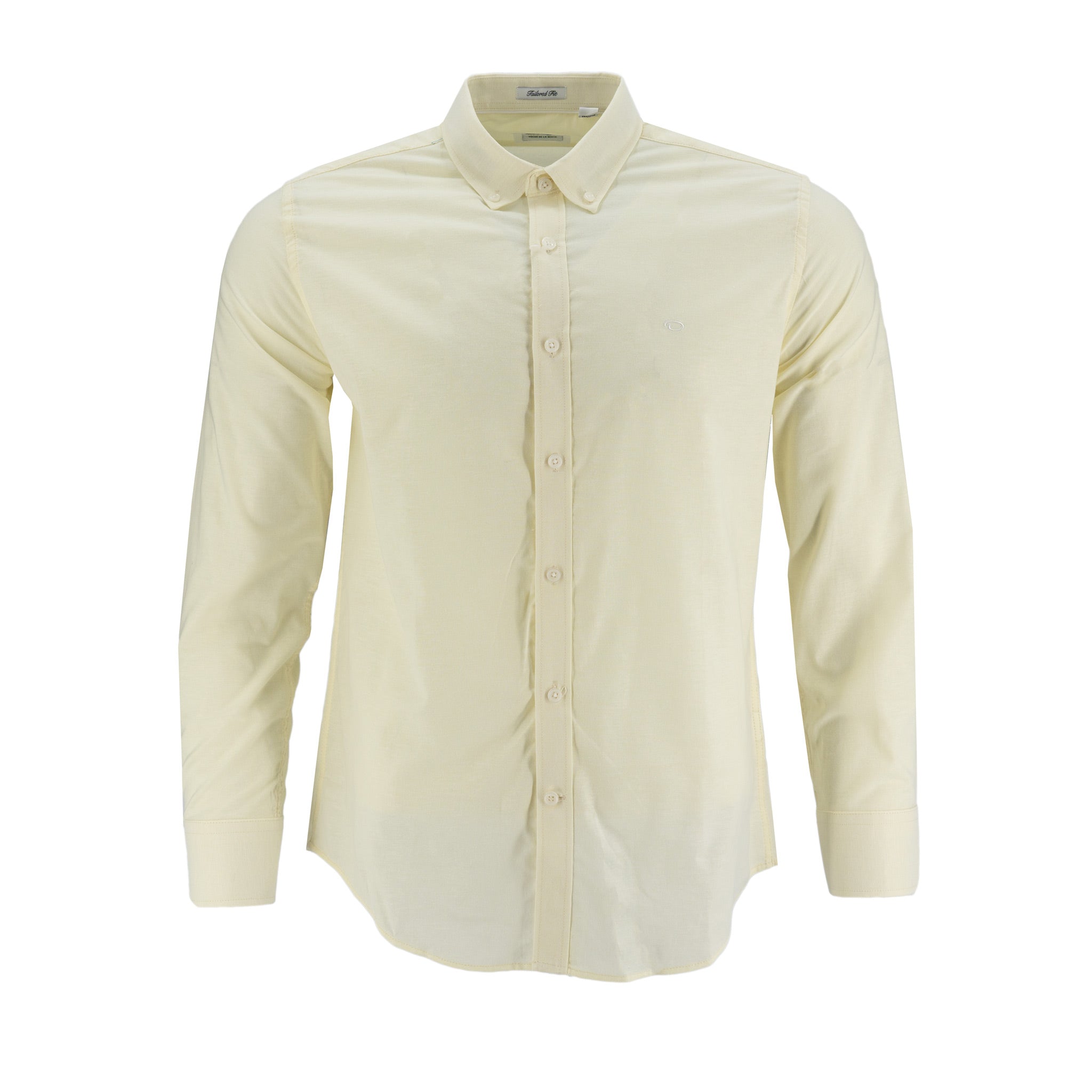 Camisa Oscar De La Renta Mangas Largas Lisa Para Caballeros by Oscar De La Renta